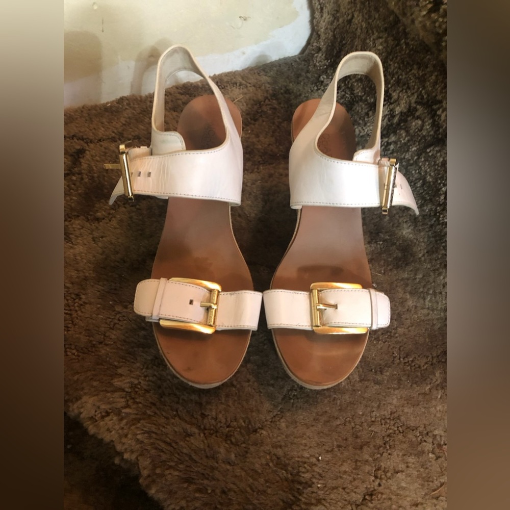 Size 9 heels white